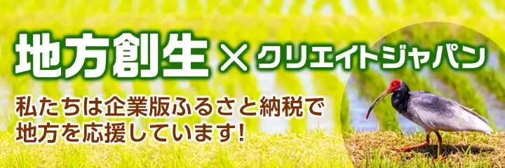 地方創生×クリエイトジャパン